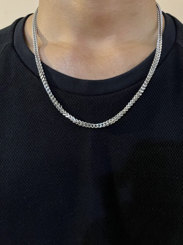 FOXTAIL CHAIN - 4MM - SILVER